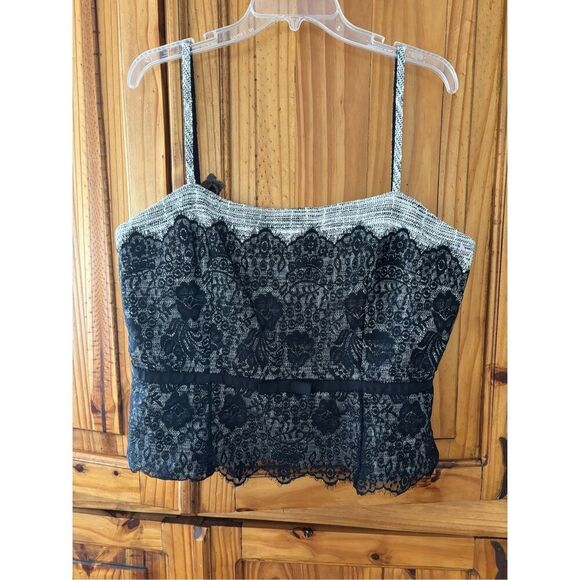 The Limited Black Lacey Camisole Top - Picture 1 of 7